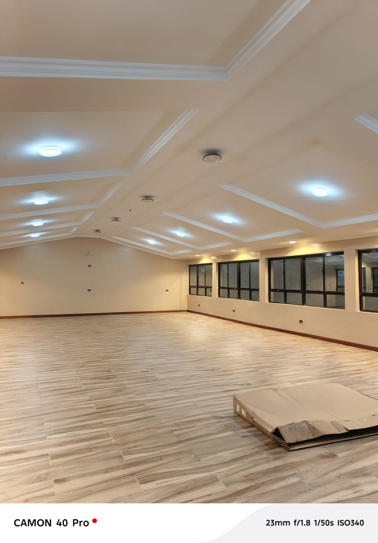 Office LED lighting upgrade in CBD Nairobi